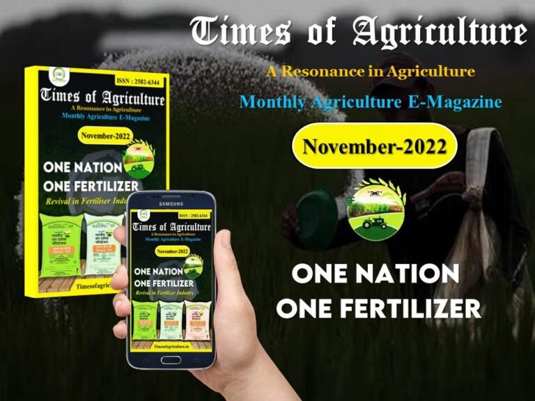 November Issue 2022 - Times of Agriculture e-Magazine