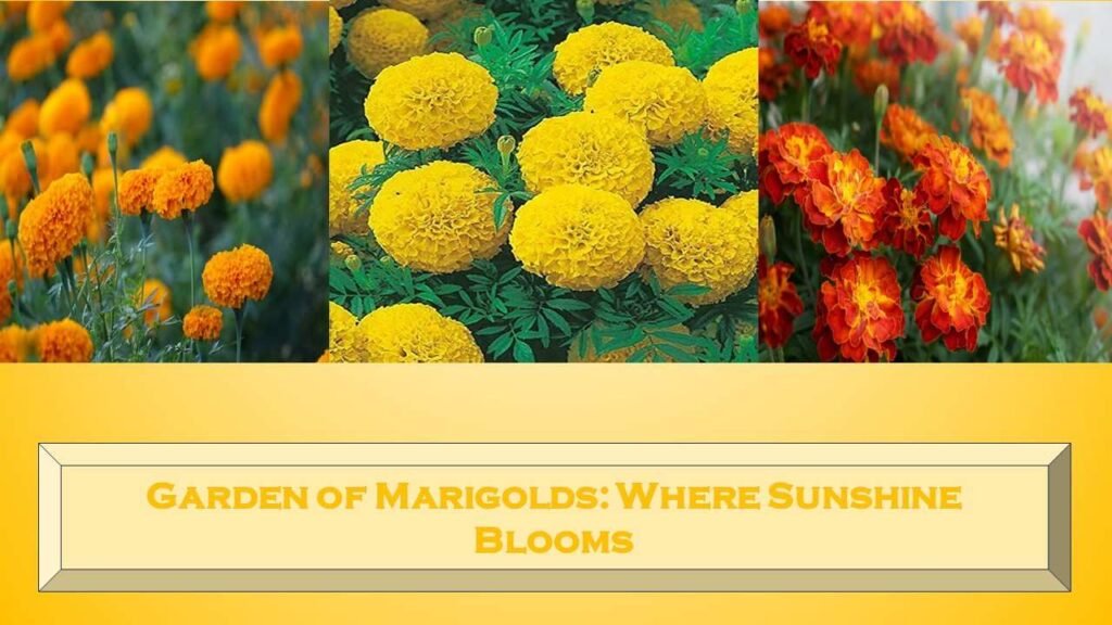 Marigolds - summer flowers of india