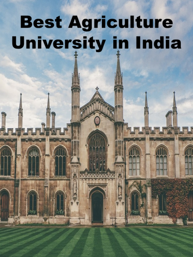 Best Agriculture University in India