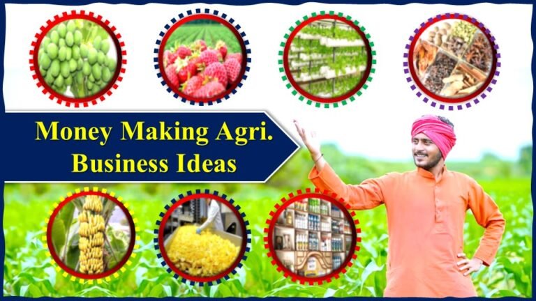 Money Making Agri. Business Ideas