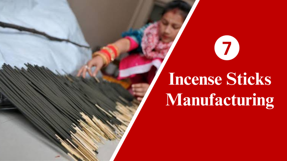 Incense Stick manufacturing