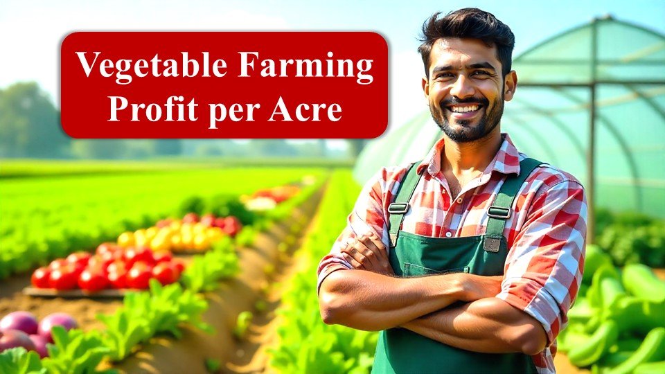 Vegetable Farming Profit Per Acre in India