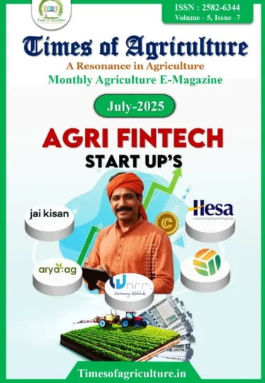 July 2025- Agri fintech startups in india, agriculture magazine