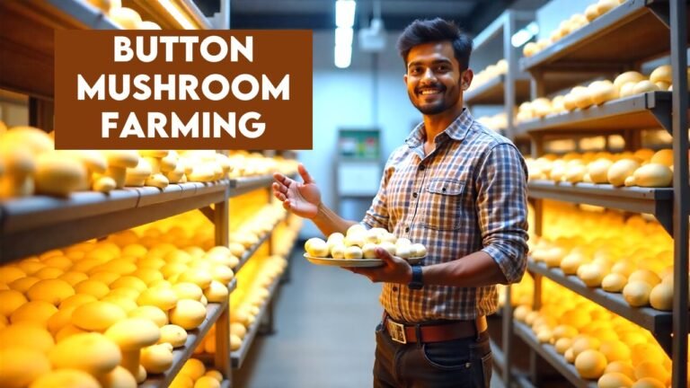 Button Mushroom Farming