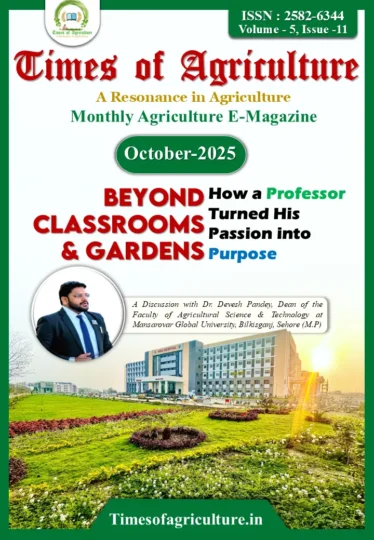 October 2025- Times of agriculture magazine 
