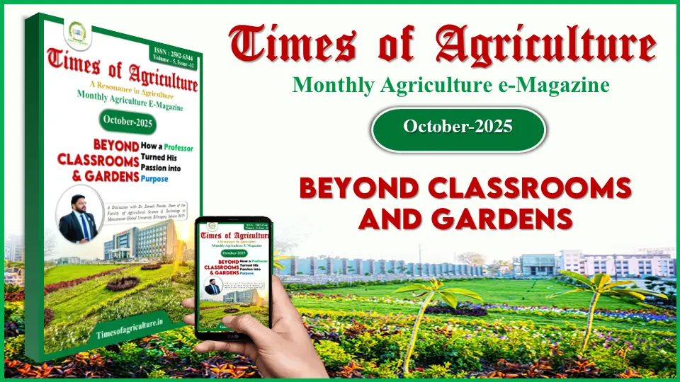 October Issue 2025- Times of Agriculture Magazine